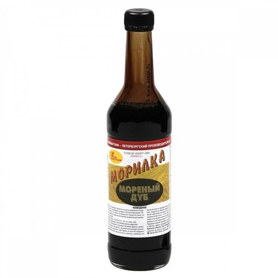 Морилка неводная 0,5л дуб Новбытхим