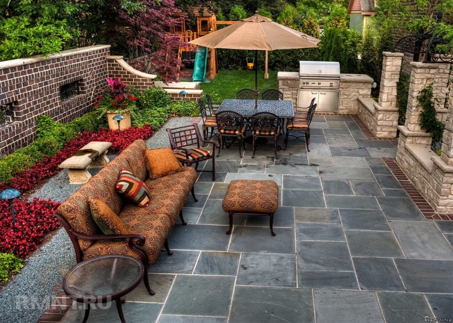 Ландшафт двора