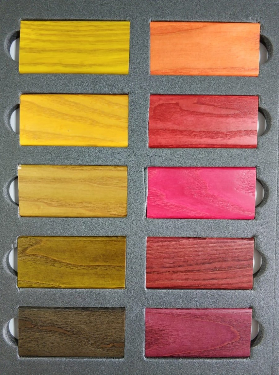 Морилка водная Новбытхим палитра