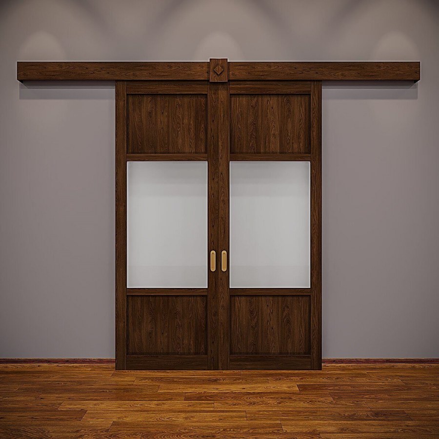 Раздвижные деревянные двери