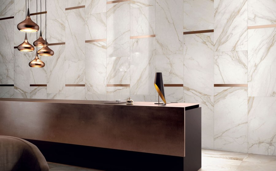 Керамогранит Supreme Golden Calacatta Anticato (sp6113p) 60x120 от Flaviker (Италия)