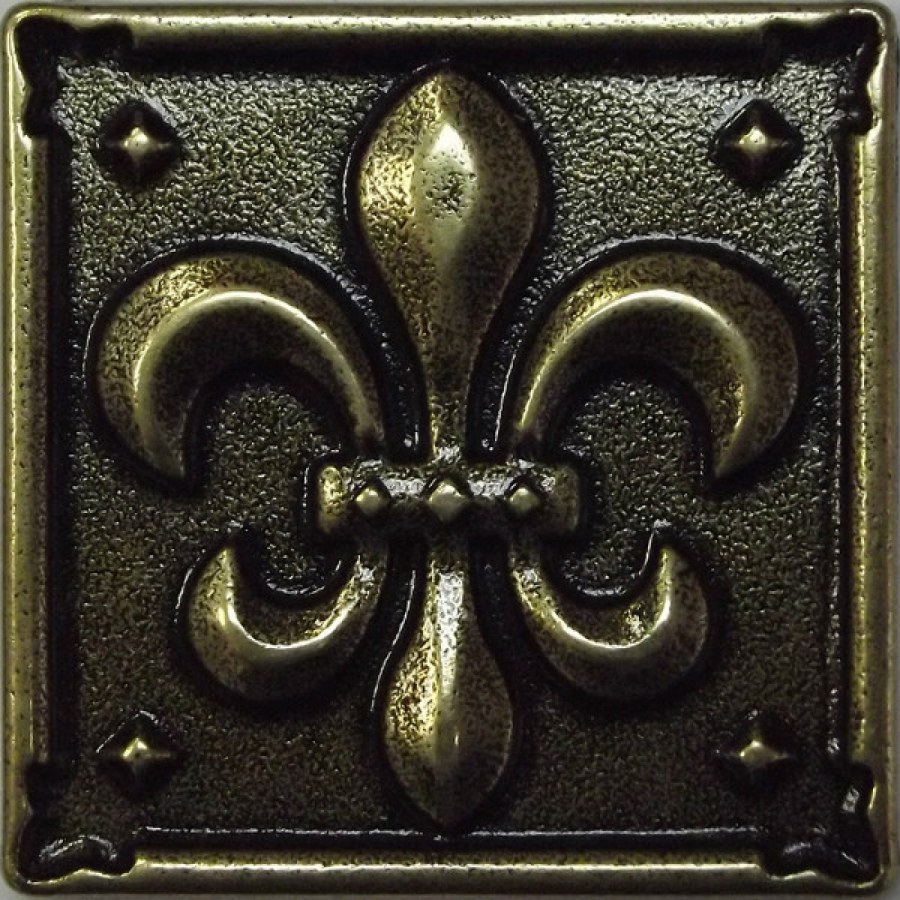 Вставки Kavarti бронзовые декоры Barcelona 7.5 7.5 см