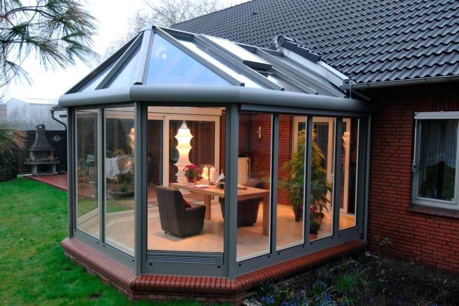 Зимняя беседка