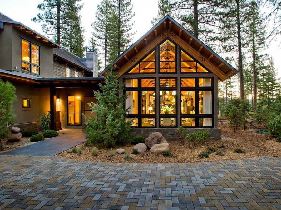 Деревянный коттедж