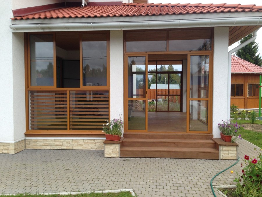 Веранда с тамбуром