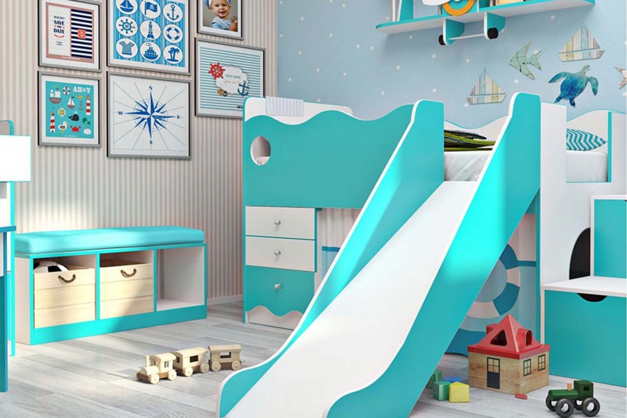 Кроватка чердак 160х80