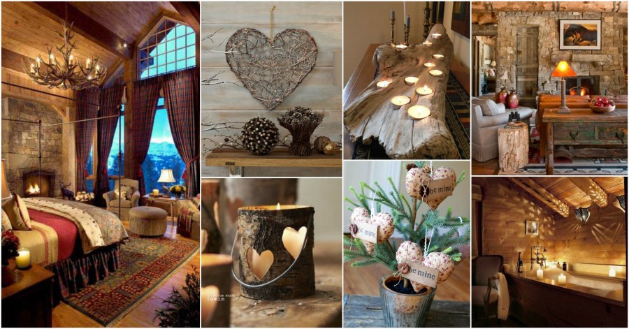 Декор дома своими руками в рустикальном стиле