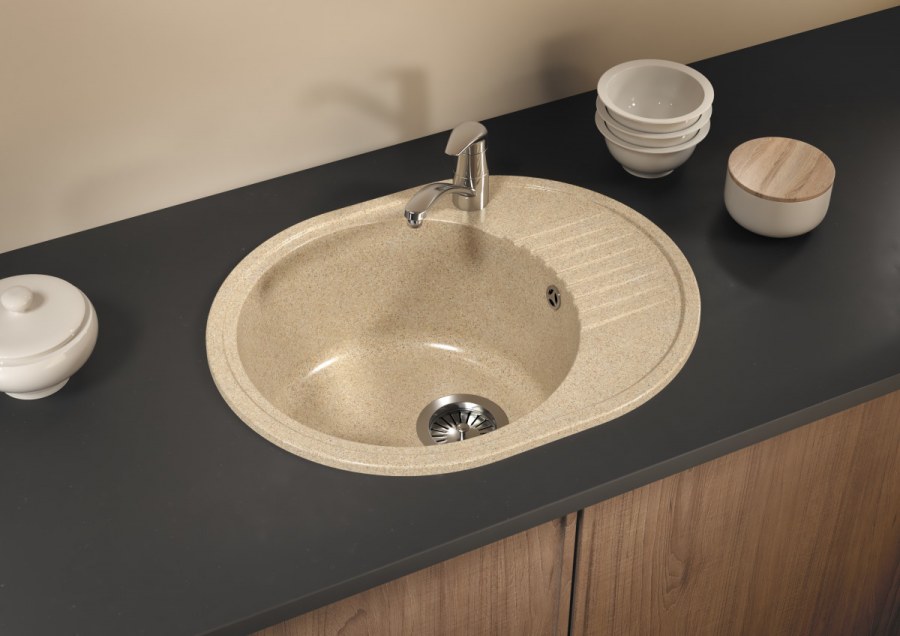 Мойка каменная Полигран f 22