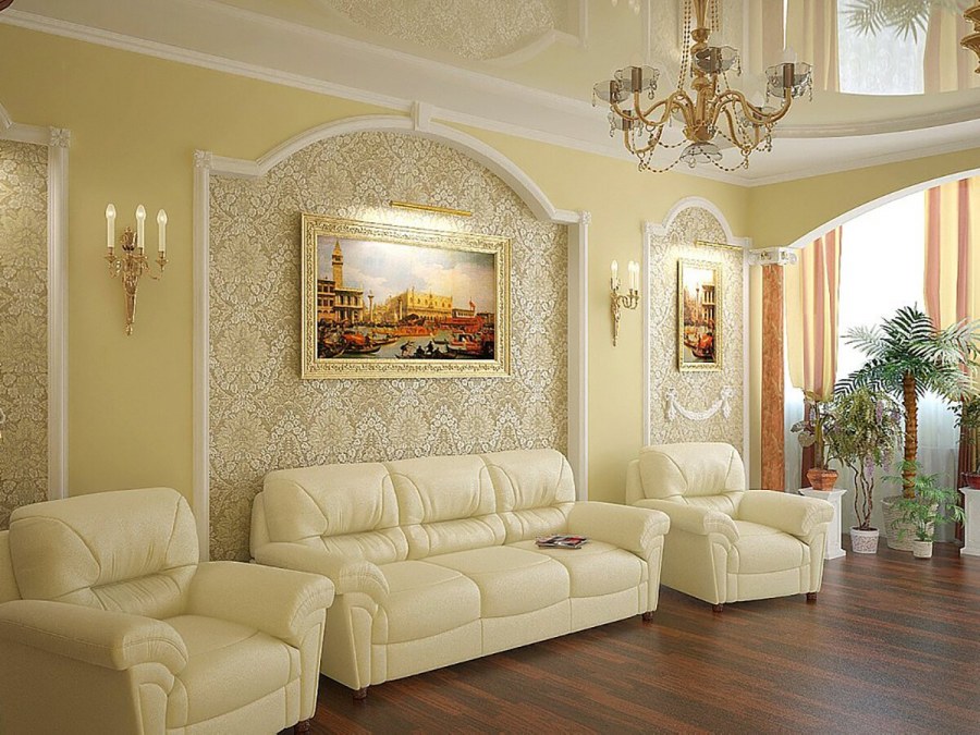 Гостиная в космическом стиле