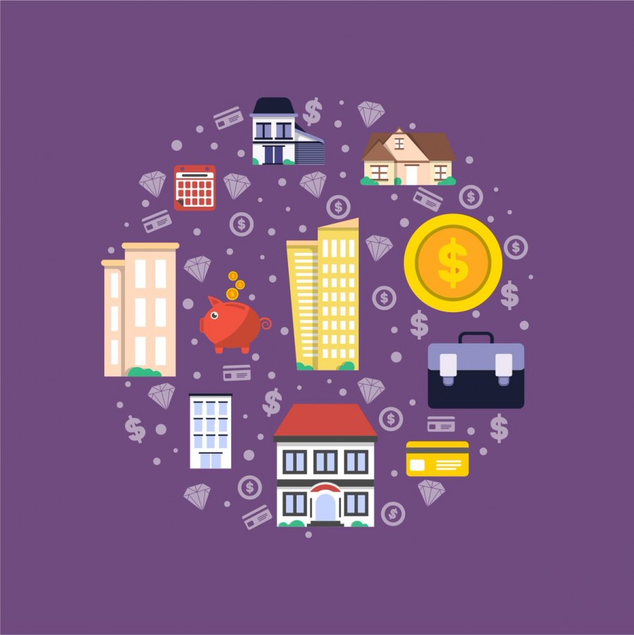 Инвестиции векторные картинки