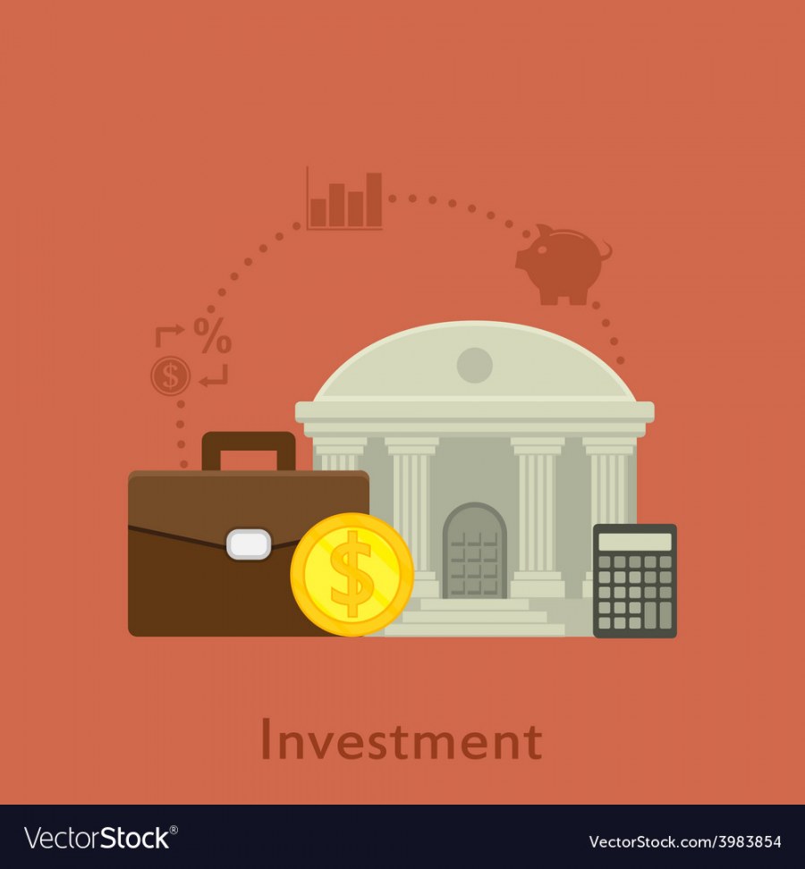 Investment idea вектор