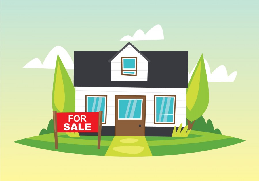 Инвестиции в недвижимость иллюстрация вектор