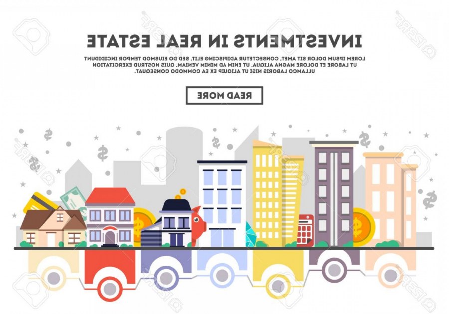 Инвестиции в недвижимость вектор