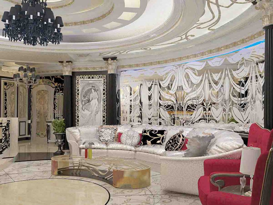 Фрески в стиле арт деко