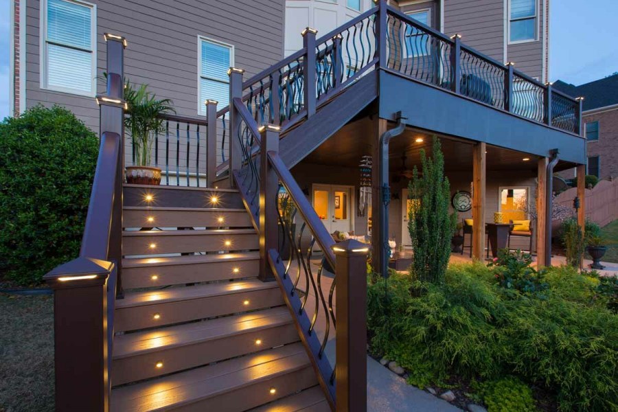 Лестница на террасу