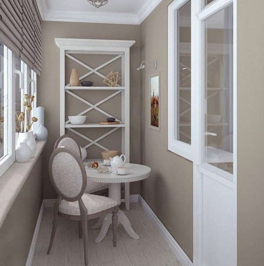 Лоджия трапеция