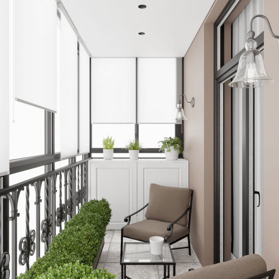 Подиум на балконе