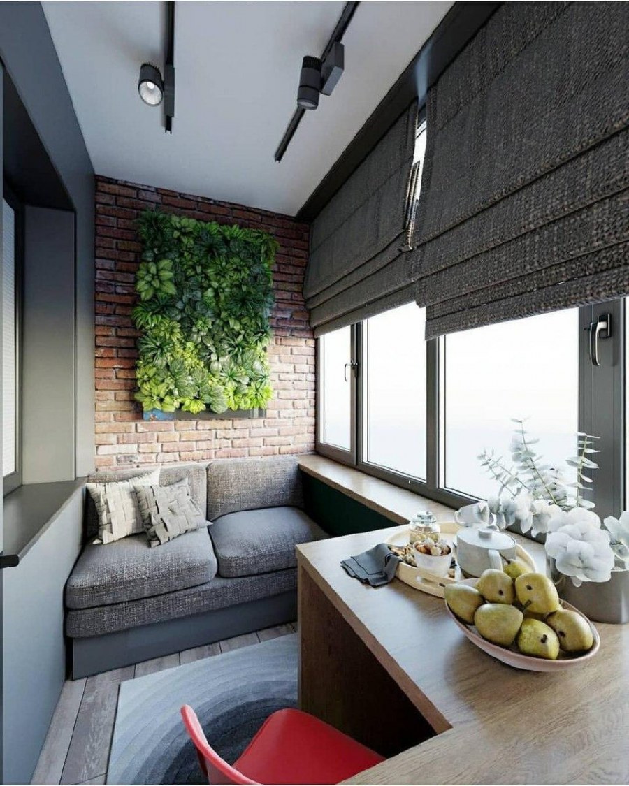 Интерьер лоджии