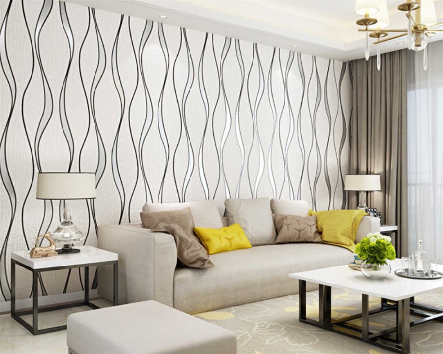 Стильные обои в интерьере