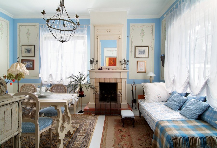 Интерьер в стиле дворянской усадьбы