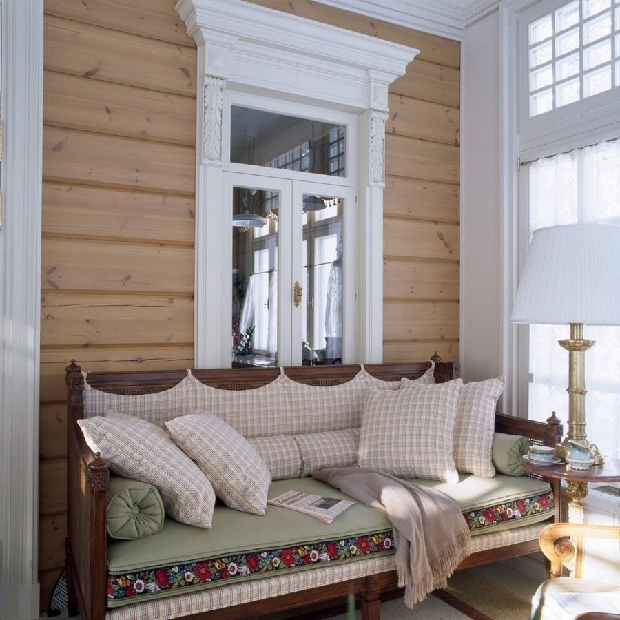 Дом Honka в стиле русской усадьбы