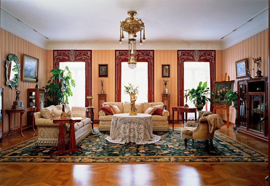 Гостиная в стиле 19 века