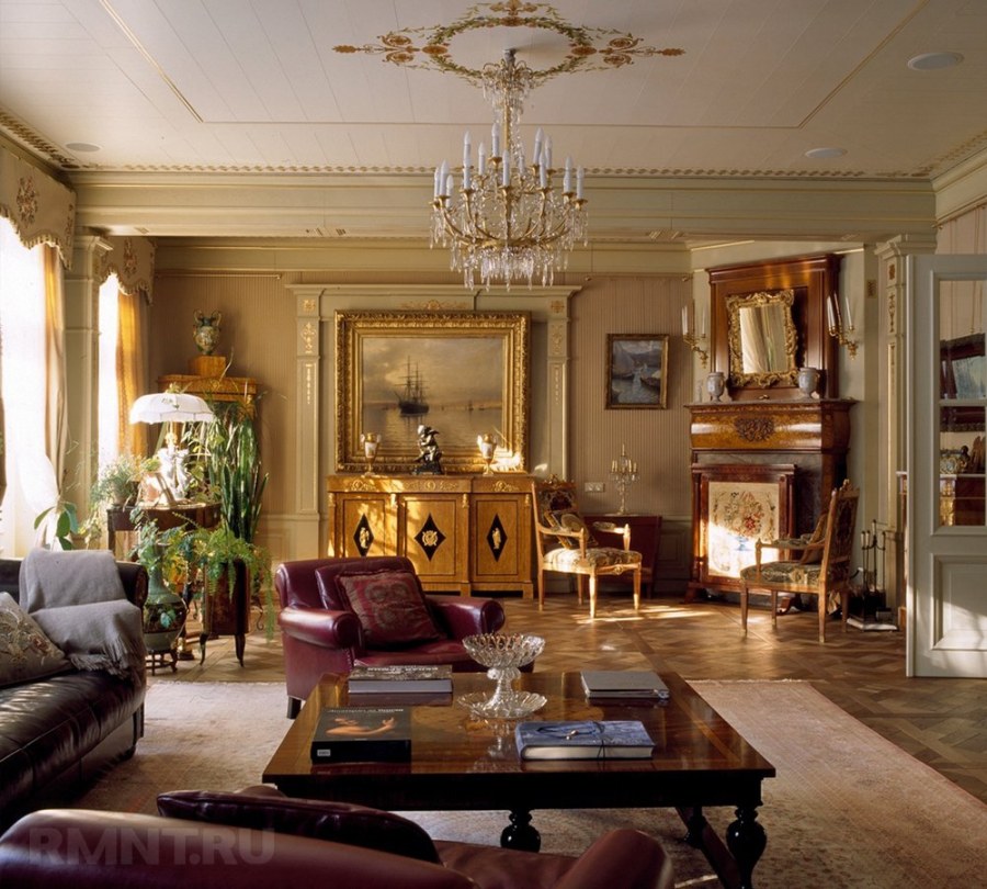 Интерьеры дворянских усадеб 19 века
