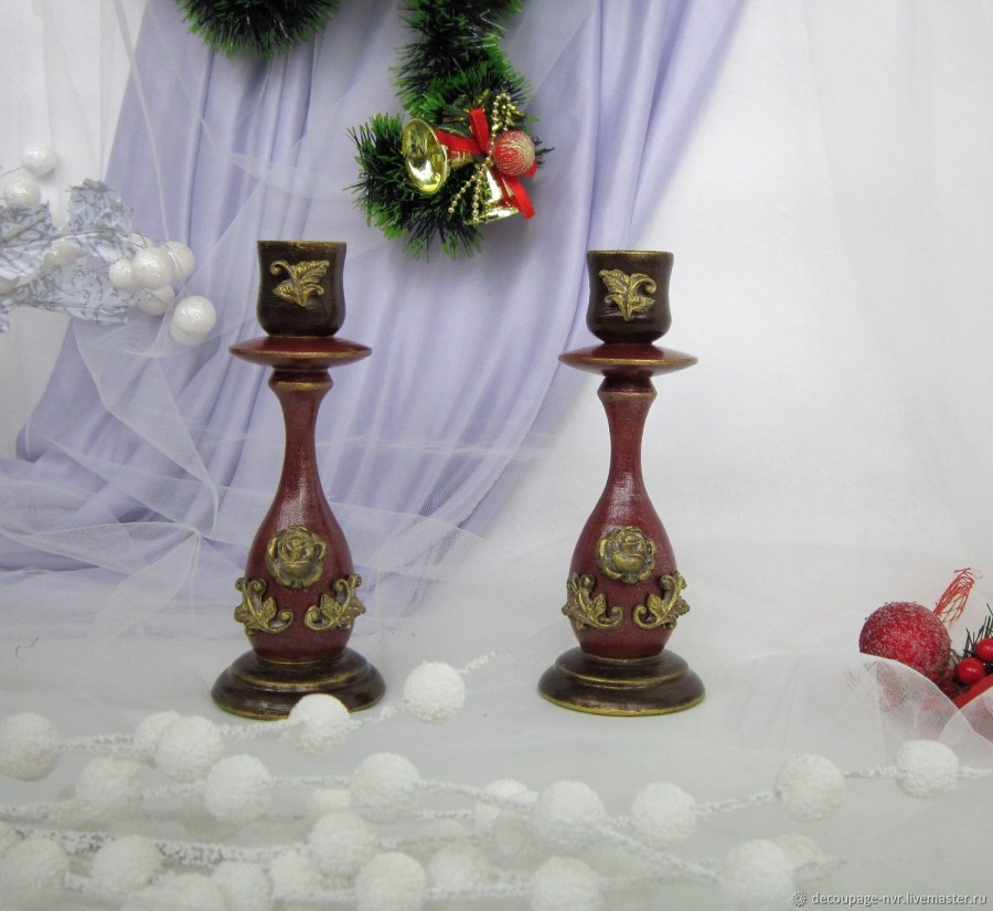 Оригинальные подсвечники