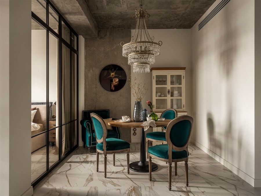 Лофт и классика в интерьере