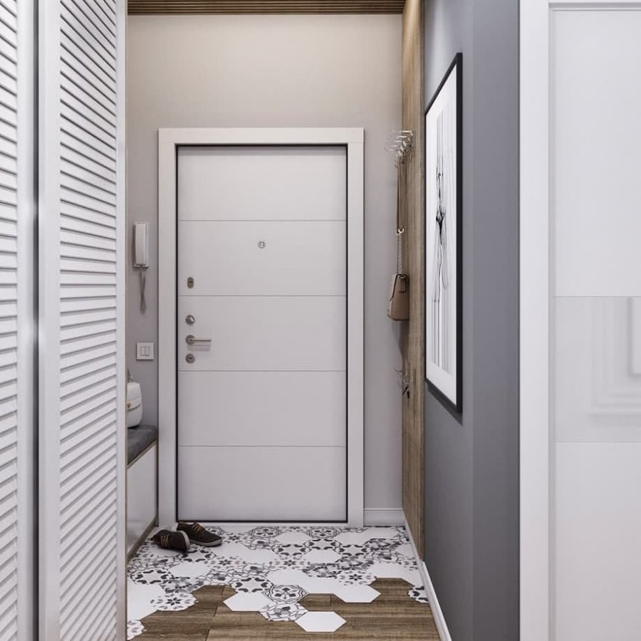 Дверной Континент Флоренция беленый дуб