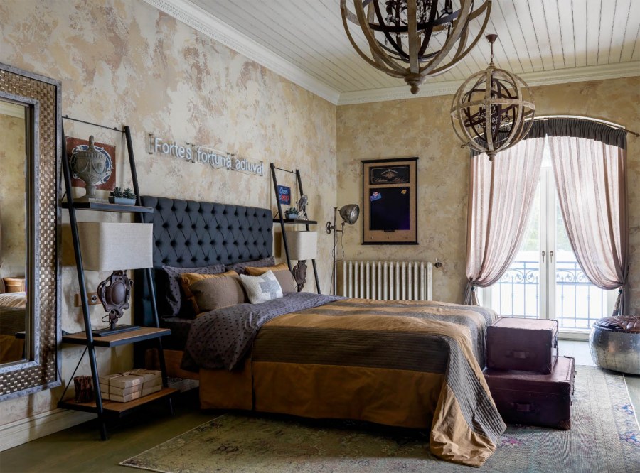 Спальня в американском стиле