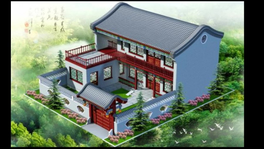 Традиционные здания Японии