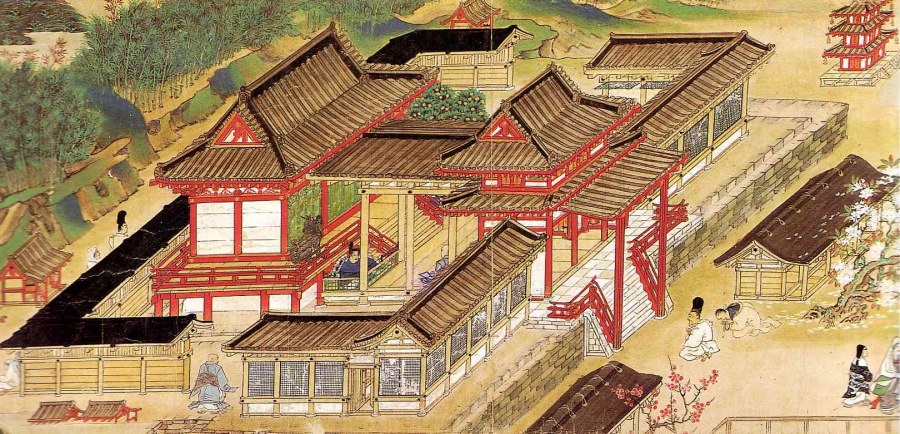 Хэйан Императорский дворец Синдэн