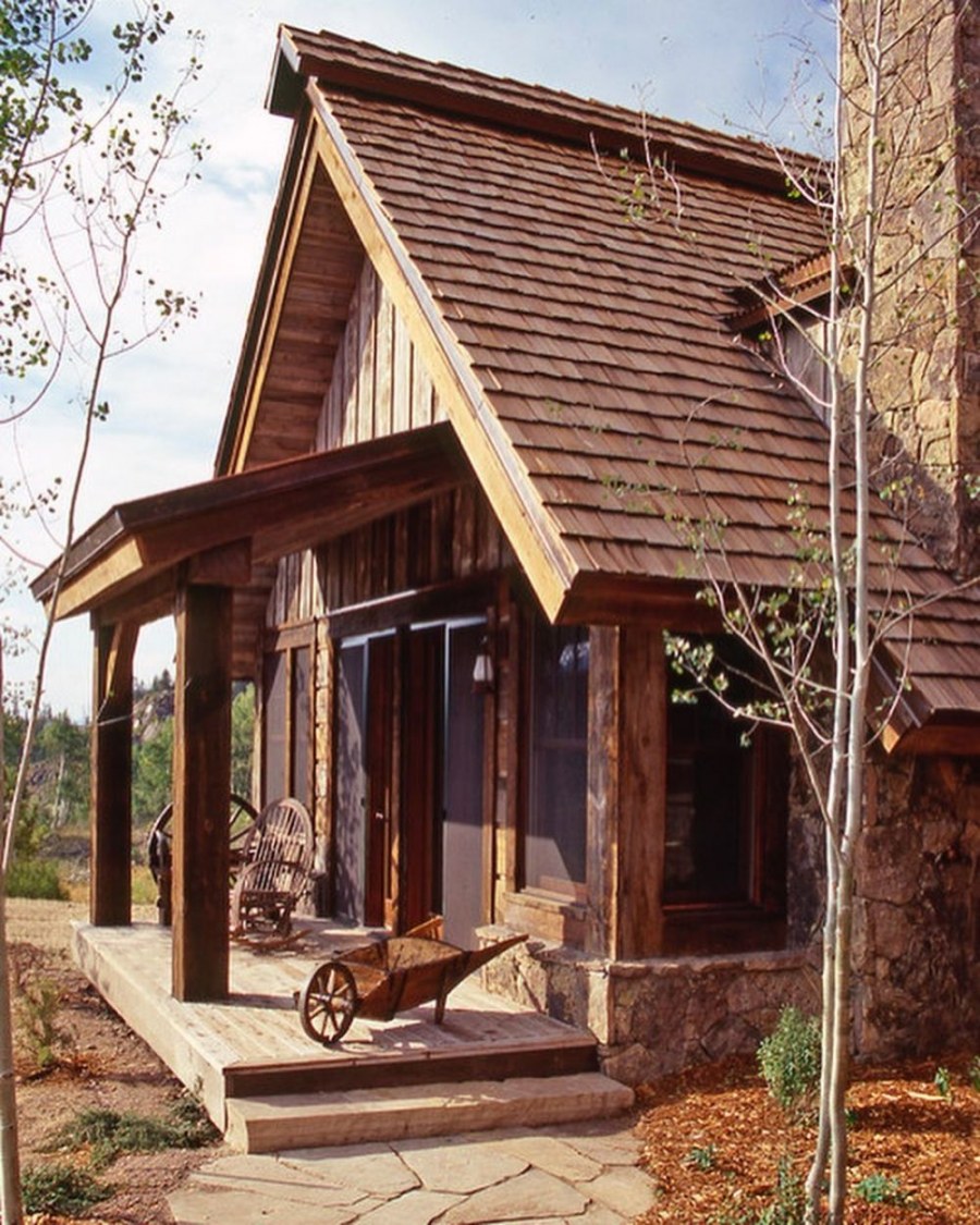 Загородный дом в стиле Кантри фасад