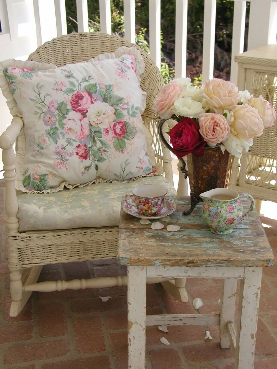 Мудборд интерьера в стиле шебби-Шик