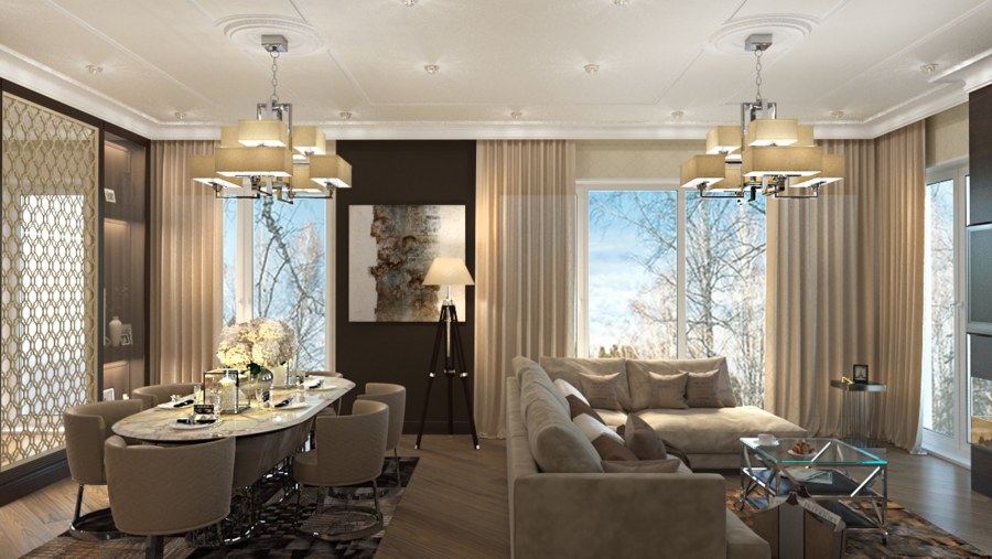 Парк Рублево интерьер