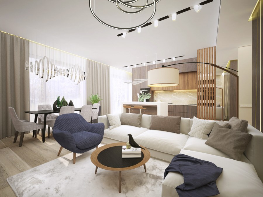 Современный интерьер квартиры