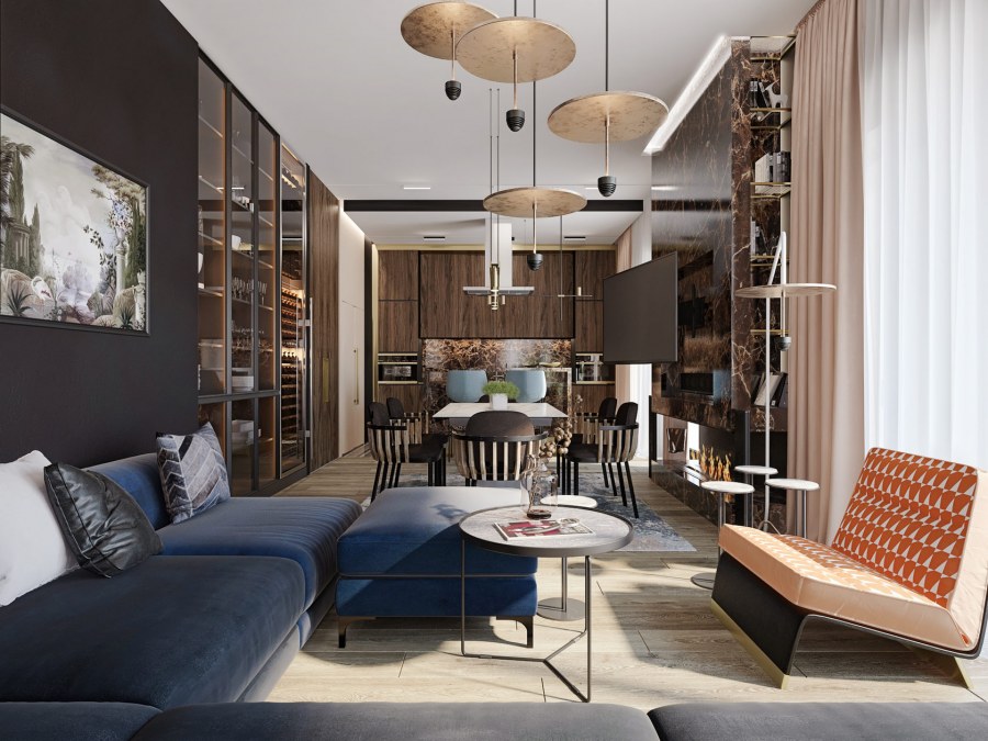 Павел Алексеев интерьер резиденция Рублево