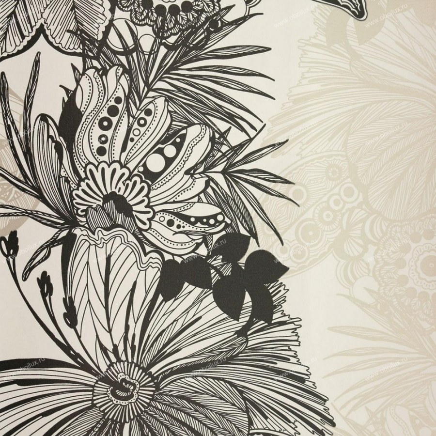 Английские обои Clarke & Clarke, коллекция Animalia, артикул w0099-02