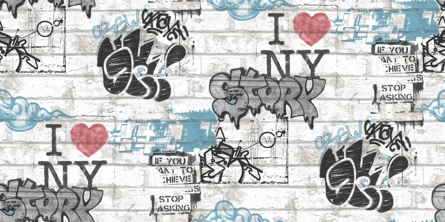 Обои флизелиновые граффити