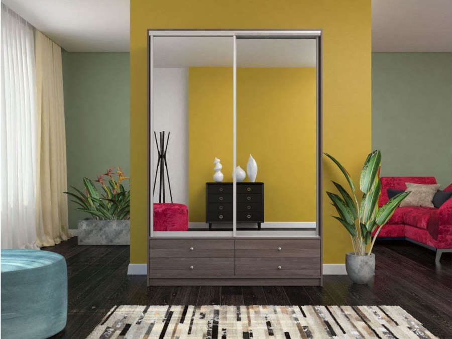 Шкаф-купе Ольга 1500 мм (м6)