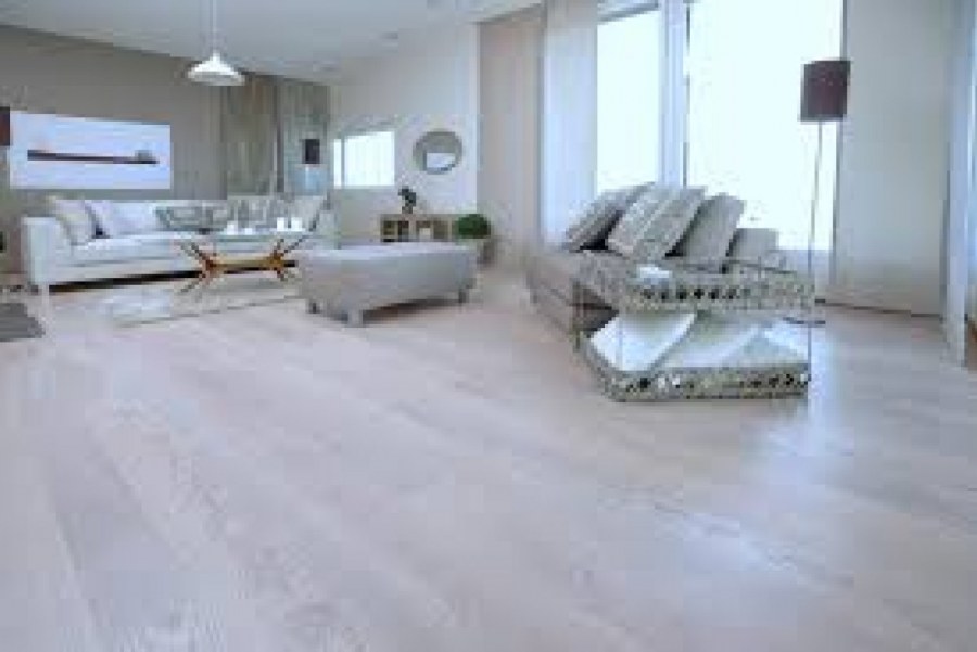 Паркетная доска Polarwood дуб Elara White Matt Space