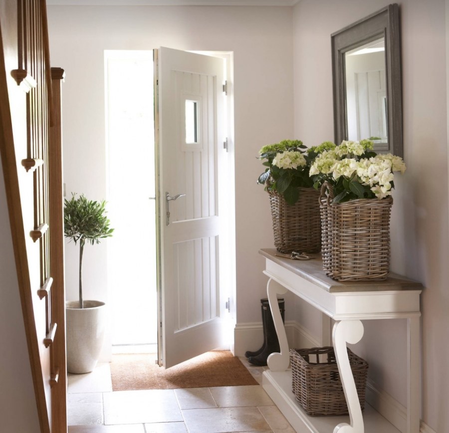 Прихожая в стиле Сканди