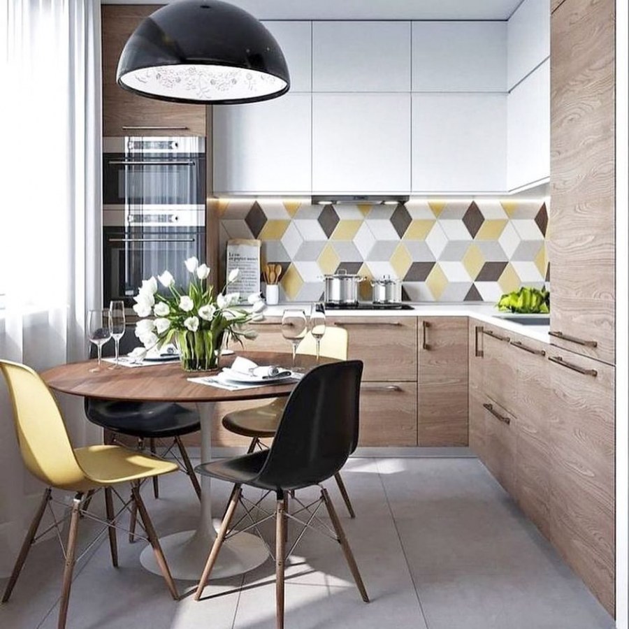 Стильный интерьер кухни