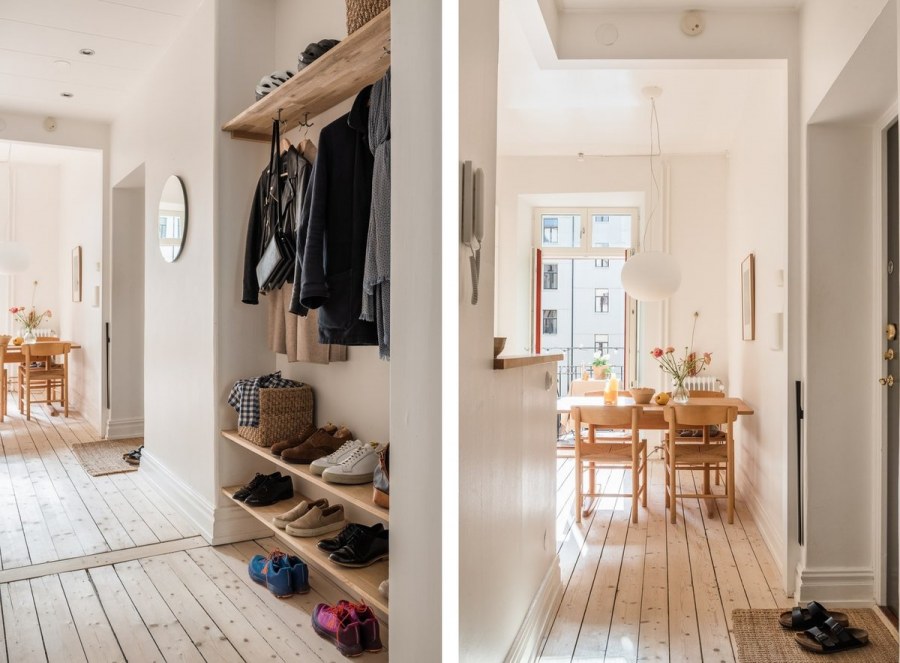 Коридор в стиле Сканди