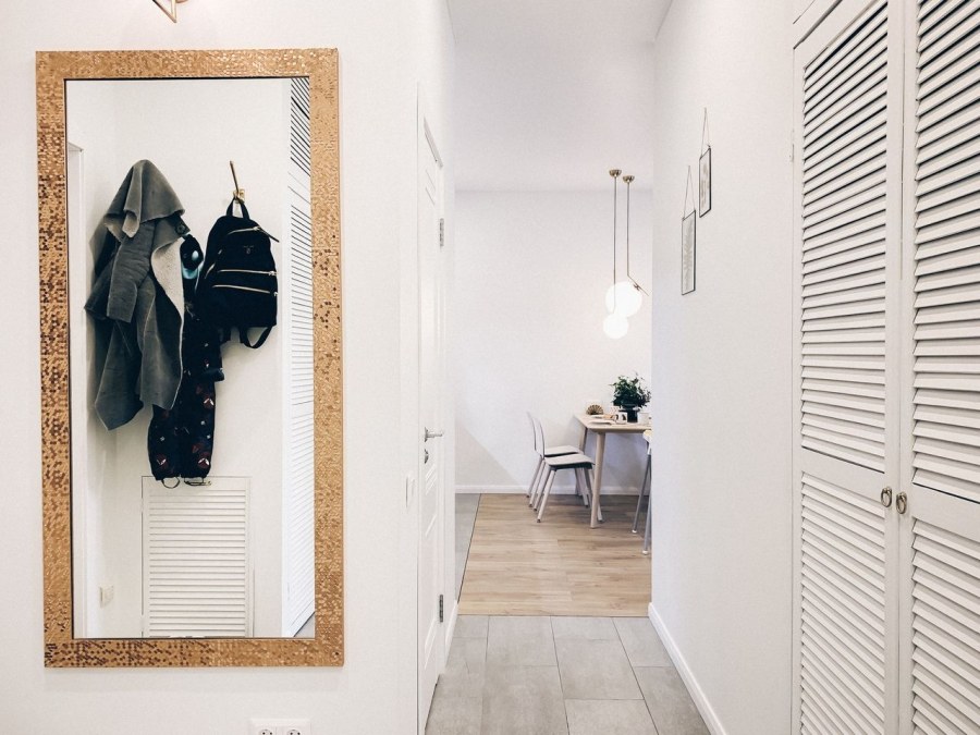 Прихожая в стиле Сканди