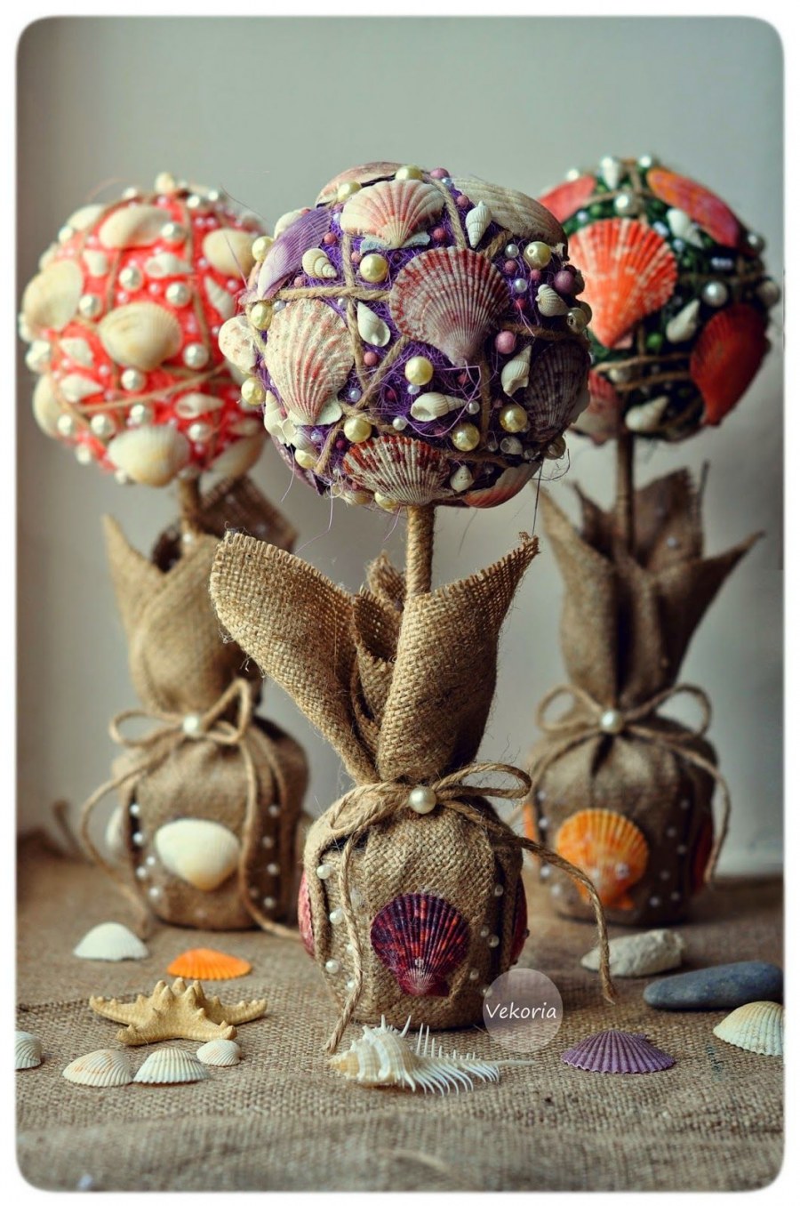 Топиарий из ткани