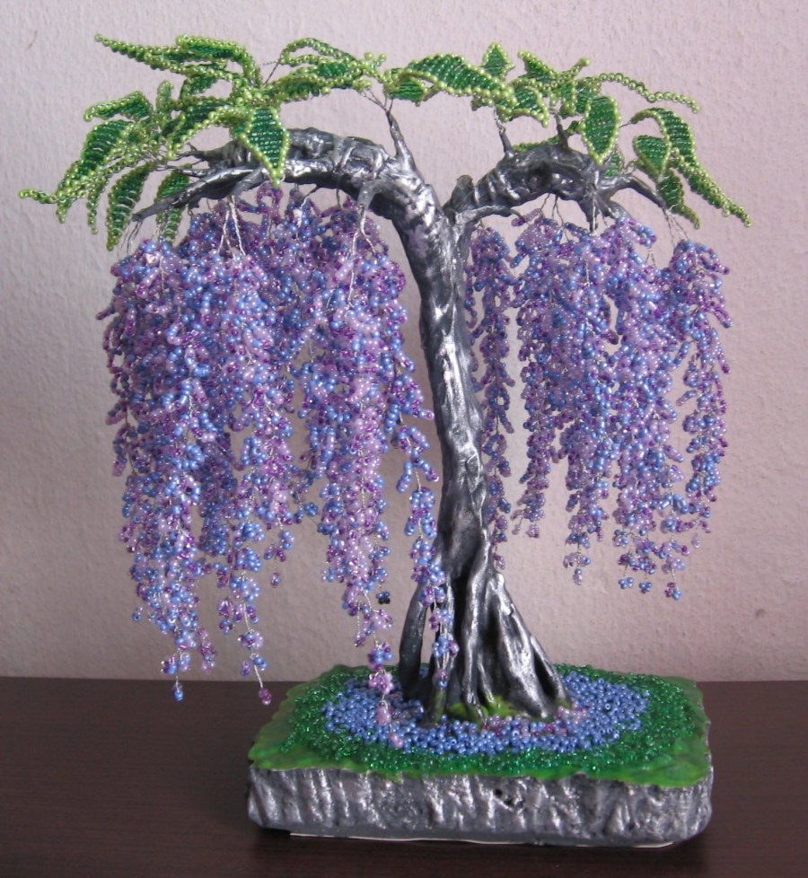 Глициния бисер мастер класс