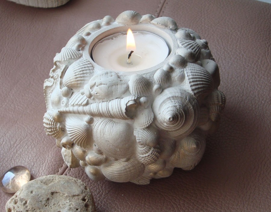 Подсвечники из гипса