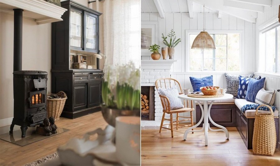 Кухня-гостиная Сканди Кантри